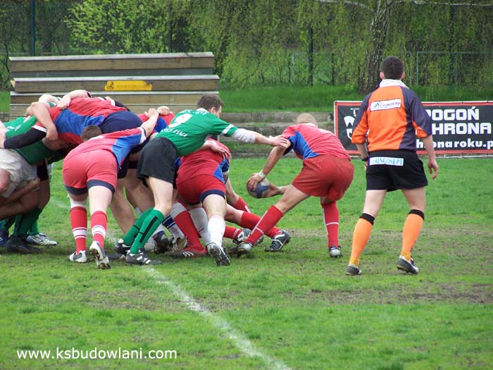 AZS AWF Warszawa - Budowlani Lublin (23.04.2008)