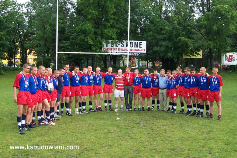  Dru�yna kadet�w ze srebrnymi medalami Og�lnopolskiej Olimpiadzie Mlodzie�y 2004