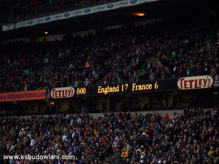 Budowlani na Twickenham