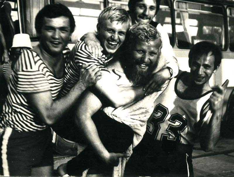 Budowlani w Rumunii - koniec lat siedemdziesi�tych